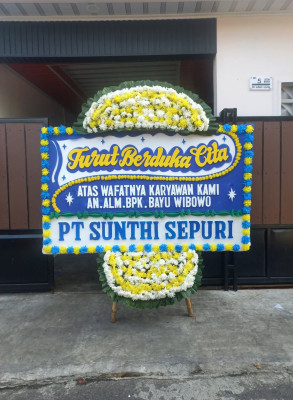 Papan Bunga Duka di Pasirkaliki