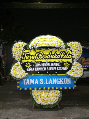 Papan Bunga Duka di Pasirkaliki